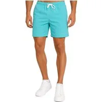 Reichstadt Badeshorts Herren Regular Fit Badehose Mid Waist 25RS073 Brandname-Stitching als dezentes Design-Highlight