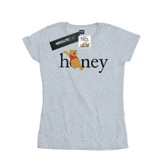 Disney - "Winnie The Pooh Honey" T-Shirt für Damen (Grau)