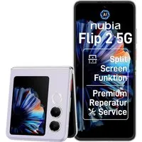 Nubia Flip 2 Smartphone (17,52 cm/6,9 Zoll, 256 GB Speicherplatz, 50 MP Kamera)