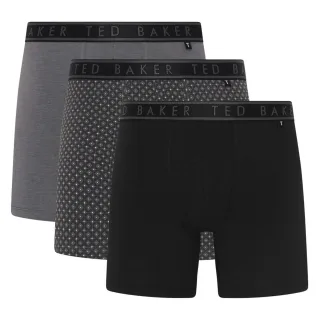 3er Pack Herren Weiche Atmungsaktive Baumwoll Boxershorts