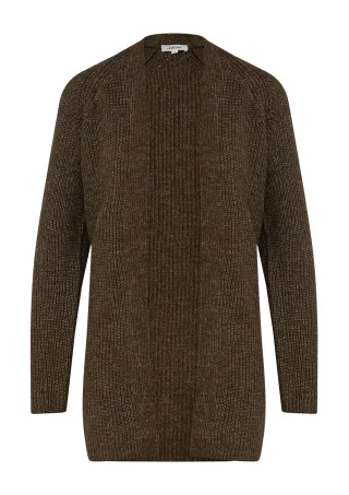 s.Oliver - Strickjacke braun - Gr. - 38