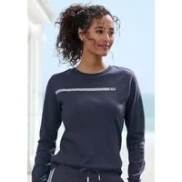 H.I.S Sweatshirt Basic mit Logodruck, Loungewear