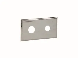 DALLMER Abdeckplatte zu 405/406, Edelstahl, 141514 141514