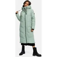 Marikoo Winterjacke Nadaree XVI Stepp Mantel mit großer Kapuze