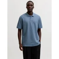 Jack & Jones Poloshirt JJEAUSTIN POLO SS NOOS Materialmix, regular fit