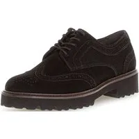 Gabor Gabor Halbschuhe Veloursleder Schnürschuh