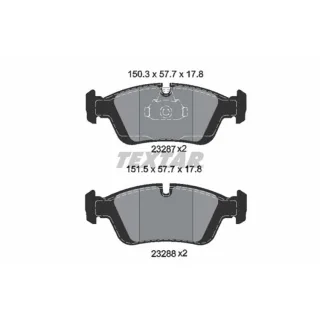 Textar Warnkontakt vorne Porsche 911 997