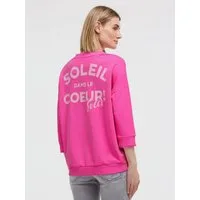 SOCCX Sweater mit überschnittener Schulter