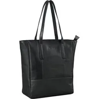 Benthill Shopper Damen Echt Leder Handtasche Frauen Schultertasche Groß Henkeltasche, Reißverschlussfach