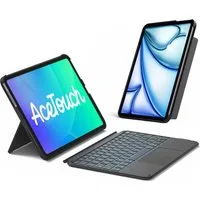 Inateck für iPad 11 Gen A16, 11 Zoll iPad Air M4 M3, iPad 10, iPad Pro 4/3/2/1 iPad-Tastatur (Ultraleichte, Abnehmbare Tastatur mit Touchpad, Tragbar)