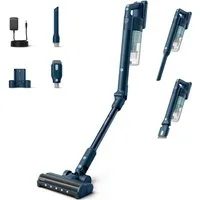 Philips Akku-Hand-und Stielstaubsauger XC5242/10 5000 Series „Teppichwunder“ mit Flexrohr, 50,4 W, beutellos, mit bis zu 60 Minuten Laufzeit und TriActive Multi-LED-Düse