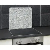 WENKO Servierplatte WENKO Multi-Platte GRANIT BHT 56x.50x50 cm bunt