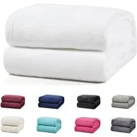 Wohndecke Luxury Kuscheldecke, 150x200 cm, 220x240 cm, 230x270 cm, Buymax, super weiche Fleece-Tagesdecke, Sofadecke