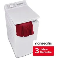 Hanseatic Waschmaschine Toplader HTW610C, 6 kg, 1000 U/min, inkl. 3 Jahre Herstellergarantie