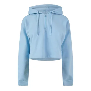 Miso - Kurz-Hoodie für Damen (Blau)