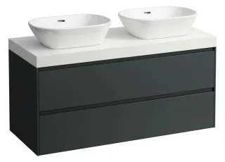 LAUFEN WTU+WT-Platte LANI 495x1185x580 m.Aus re+liPL.65 mm( weiß matt)2Schubl verkgr, H4045741122661 H4045741122661