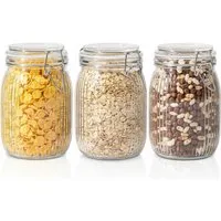 Youyijia Einmachglas Einmachgläser mit Bügelverschluss 500ml, Glas