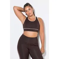 Studio Untold Sport-BH Sport-BH Kontrastpaspel Mesh-Futter
