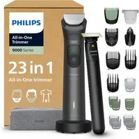 Philips Körperrasierer Multigroom Series 9000 All-in-One 23-teiliger Barttrimmer MG9561/30, Set, 23-in-1, 27 Längeneinstellungen von 0,2 bis 20 mm