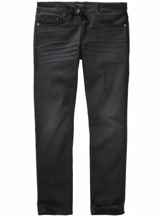 Mey & Edlich Herren Obsidian-Jeans Schwarz 66 % Baumwolle, 29 % Polyester, 3 % Viskose, 2 % Elasthan