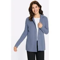 Sieh an! T-Shirt Strickjacke Langarm Struktur