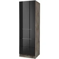KOCHSTATION Seitenschrank KS-Brindisi 60 cm breit, 200 cm hoch, viel Stauraum
