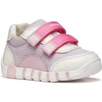 Geox B IUPIDOO GIRL Lauflernschuh Babyschuh im Pastell-Look, Größenschablone zum Download