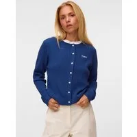Vero Moda Strickjacke VMGOLD CABLE LS O-NECK CARDIGAN Viskosemischung, regular fit