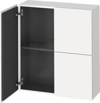 Duravit L-Cube Halbhochschrank Weiß Matt 700x243x800 mm - LC116701818 LC116701818