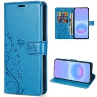 betterfon Handyhülle für Samsung Galaxy A57 Klapphülle 3 Kartenfächer & Geldfach, Flower-Hülle: Magnetverschluss 3 Kartenfächer & Standfunktion