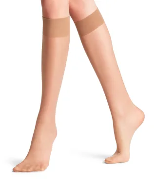 FALKE - FALKE Seidenglatt 15 DEN Damen powder - Gr. - 36.5