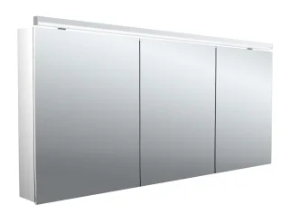 emco Lichtspiegelschrank pure II Classicleuchte, Aufputz, mit Waschtischbeleuchtung, 3 Türen, 1600 m 979705507