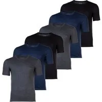 BOSS T-Shirt Herren T-Shirt 6er Pack Baumwolle (Packung, 6er Pack)