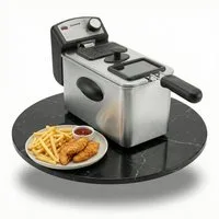 Sommertal Fritteuse, 2000 W, Öl Fritteuse 130–200°C Deep Fryer für Pommes EF2000