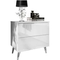 Lookway Nachttisch AURA mit Schubladen, Breite: 55 cm