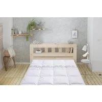 OTTO home Daunenbettdecke Sorsele, Bettdecke 135x200 cm, 155x220 cm und weitere Größen, Füllung: 60% Daunen & 40% Federn, Bezug: Baumwolle, Bettdecken, Sommer, Winter, 4 Jahreszeiten, Decke, Made in Germany