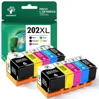 Greensky 10PK 202XL Kompatible für EPSON 202 Multipack XP-6000 6100 6105 6005 Tintenpatrone (XP-6000 XP-6005 XP-6100 XP-6105)