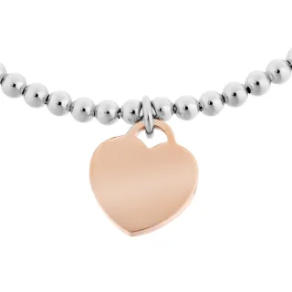 Orphelia 'Izabella' Damen-Armband aus 925er Sterlingsilber – Silber/Rosé ZA-7185