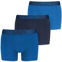 Levi's® Boxer LEVIS MEN MEL WB BOXER BRIEF (3er Pack) ohne Eingriff, tonaler Logobund, elastisch, Cotton-Mix