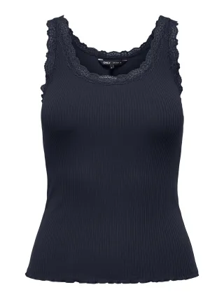 ONLY - ONLSARA SHARAI TANK TOP JRS NOOS Night Sky - Gr. - L