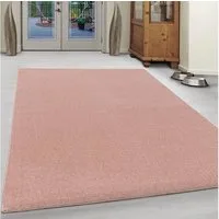 Ayyildiz Teppiche Teppich ATA, rechteckig, Höhe: 10 mm, Kurzflor, uni, große Farbauswahl, robust, auch als Läufer und in rund