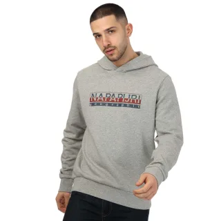Sweat capuche Beris Napapijri Pour Homme en Gris