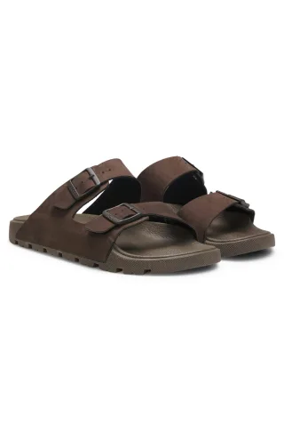 BOSS Menswear Black - Surfley_Sand_mf Dark Brown - Gr. - 42