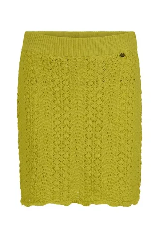 Rich & Royal - Skirt crochet basil smash green - Gr. - XS