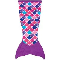 Kinderdecke Cuddle Tails Meerjungfrauendecke SEA ORCHID (lila), Fin Fun