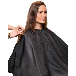 Karlowsky - Friseurumhang für Herren/Damen Unisex (Schwarz)