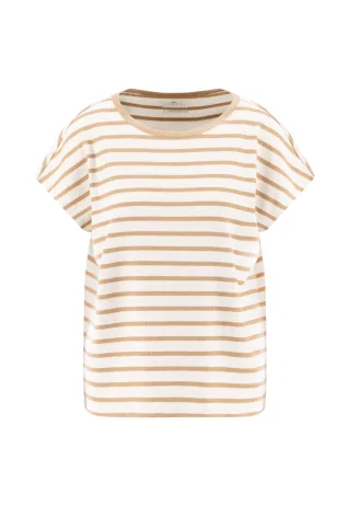 FYNCH-HATTON - T-SHIRT RIB STRIPE milk - Gr. - L