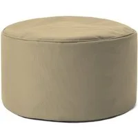 Lumaland Sitzsack Pouf 50L kompakt Hocker, Tisch, Fußsack in- & Outdoor, 25x45cm & 5 Jahre Garantie