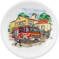 Seltmann Weiden Frühstücksteller Compact - Blaulicht, (1 St), rund 19 cm