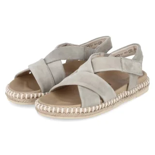 Gabor Espadrilles-Sandalen  Grün - Gr. 36 -  Synthetik Material